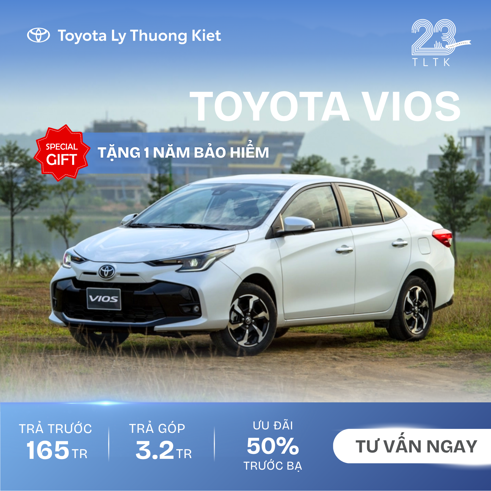 Ưu Đãi Toyota Vios 2025
