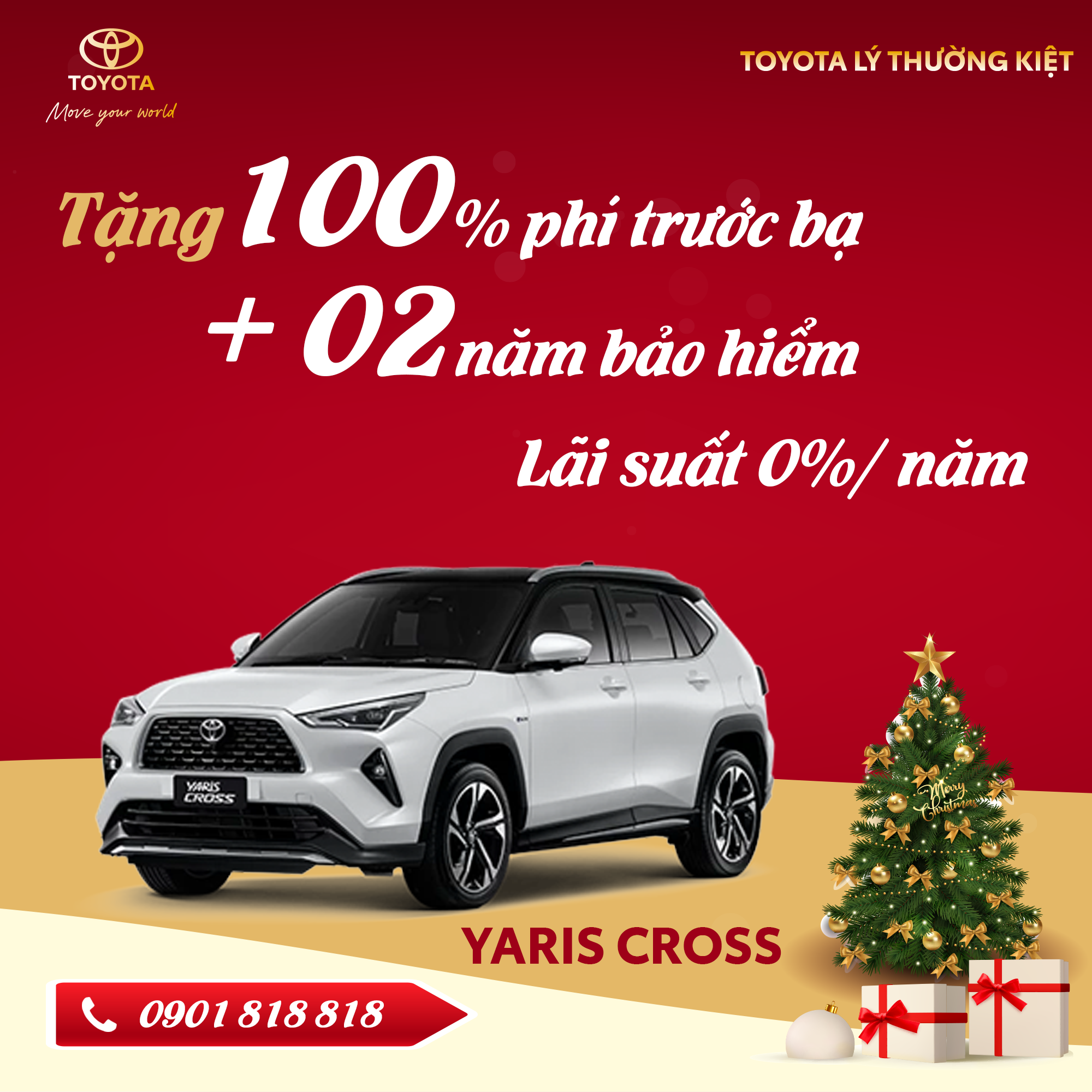Cơn Bão Ưu Đãi Cuối Năm Đổ Bộ Tại Toyota Lý Thường Kiệt