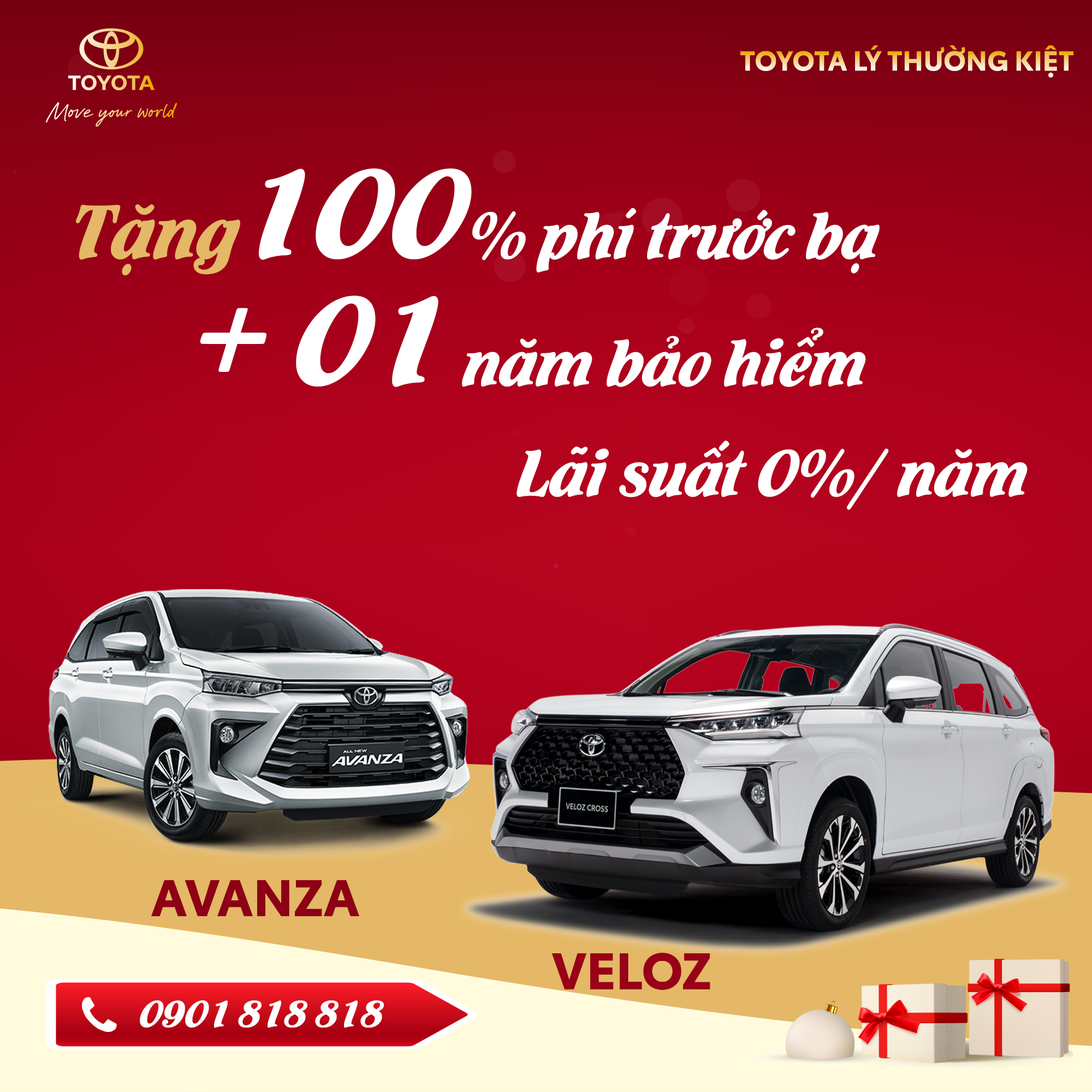 Cơn Bão Ưu Đãi Cuối Năm Đổ Bộ Tại Toyota Lý Thường Kiệt