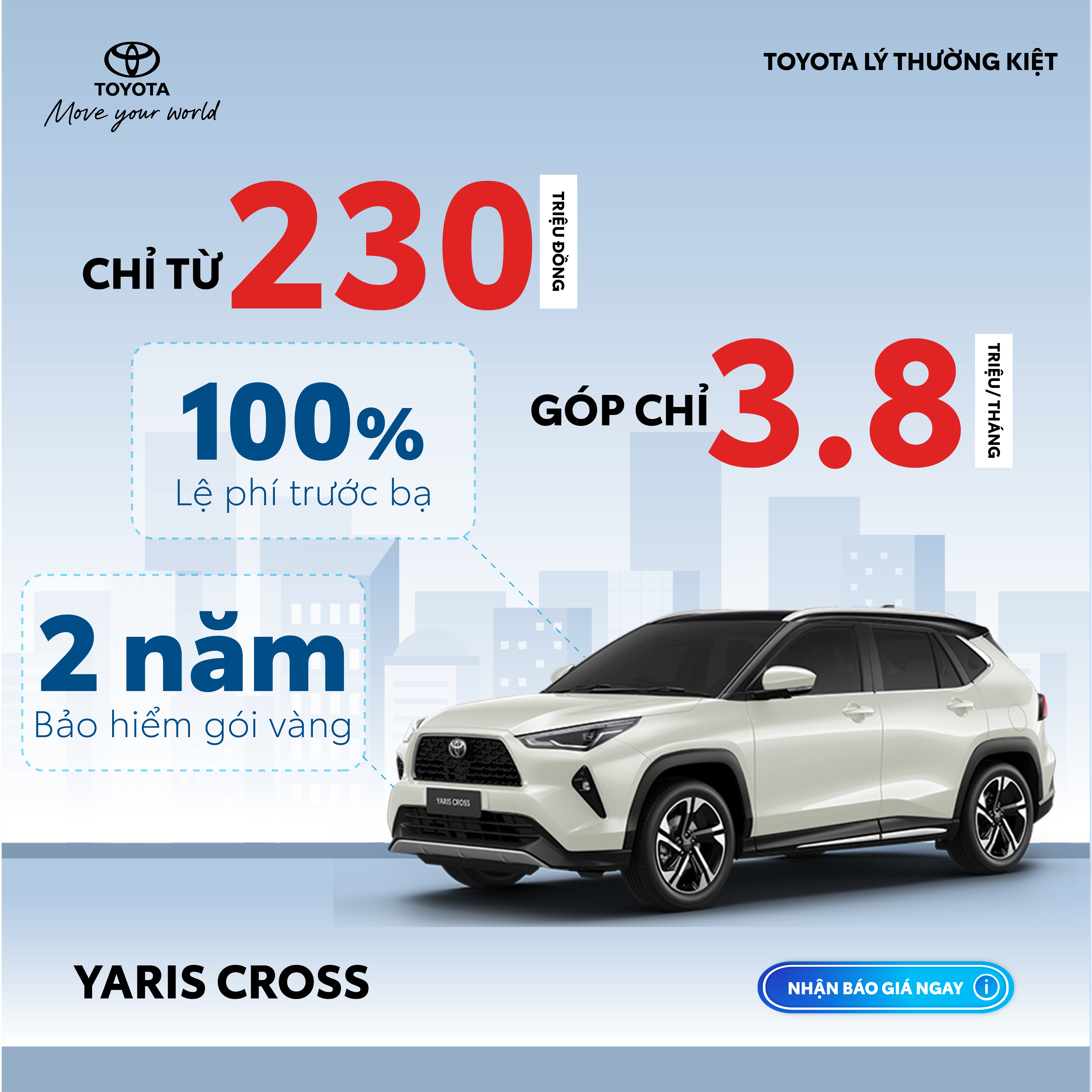 Cơn Bão Ưu Đãi Cuối Năm Đổ Bộ Tại Toyota Lý Thường Kiệt