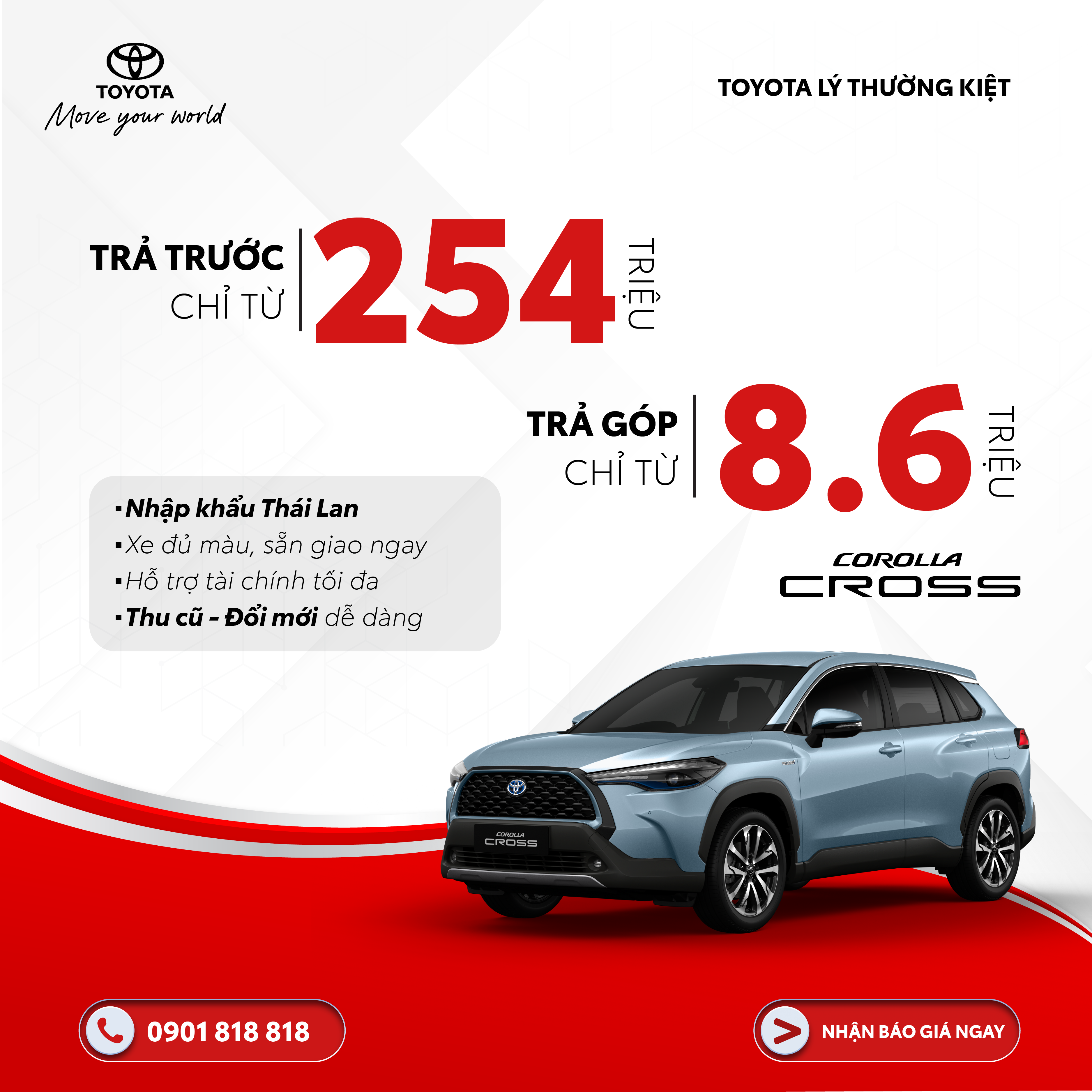 Tháng 10 Này, Mua Xe Toyota Có Những Ưu Đãi Gì?