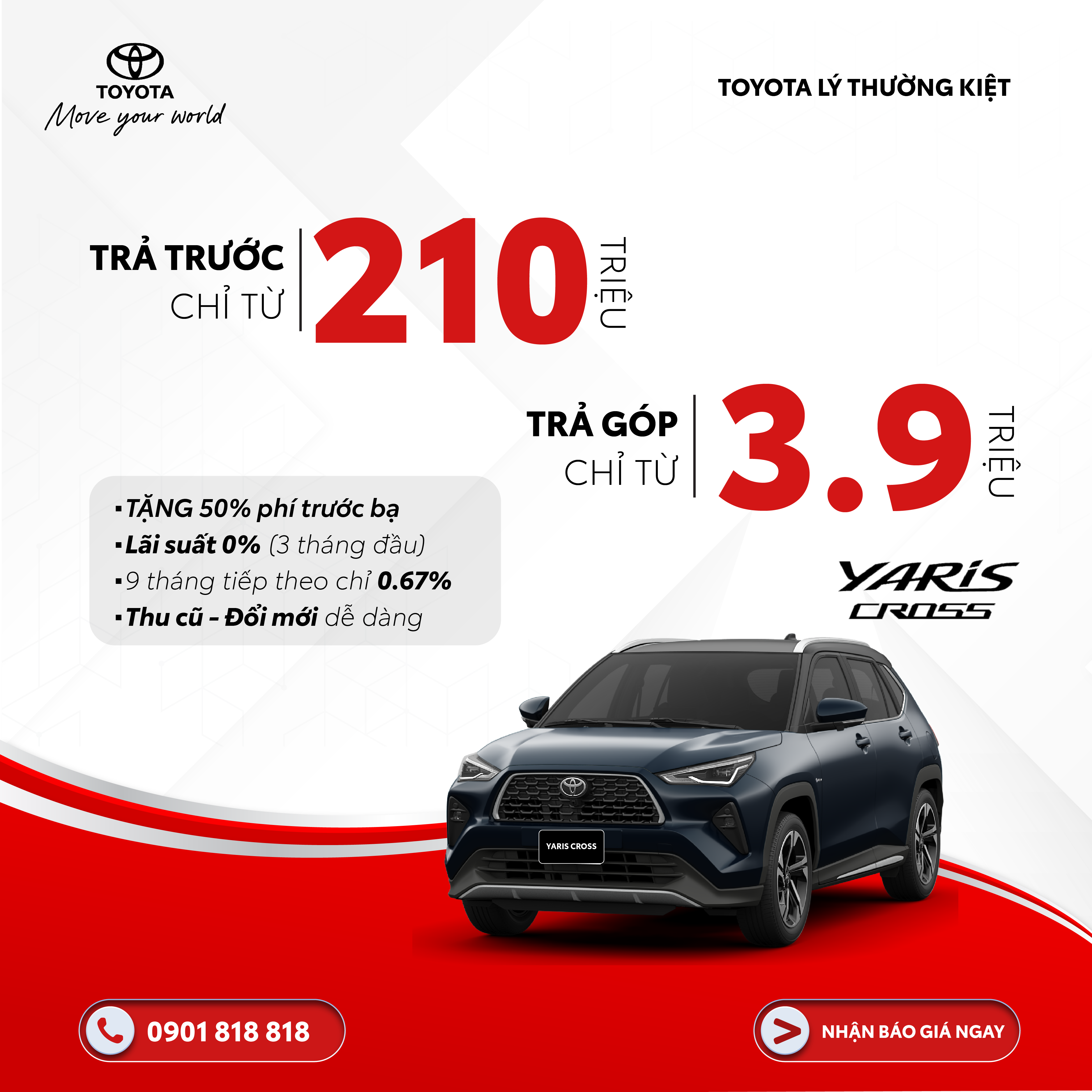 Tháng 10 Này, Mua Xe Toyota Có Những Ưu Đãi Gì?