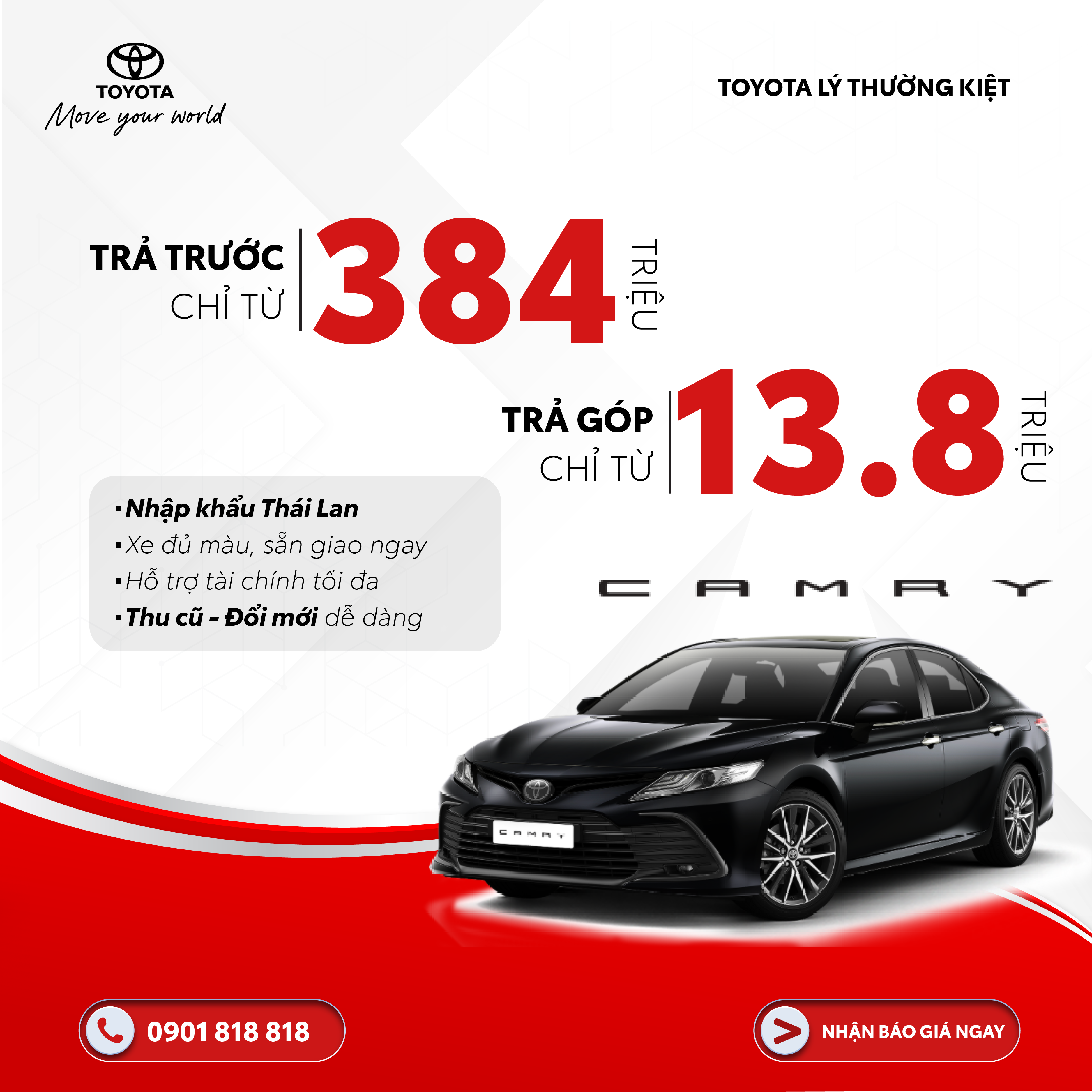 Tháng 10 Này, Mua Xe Toyota Có Những Ưu Đãi Gì?