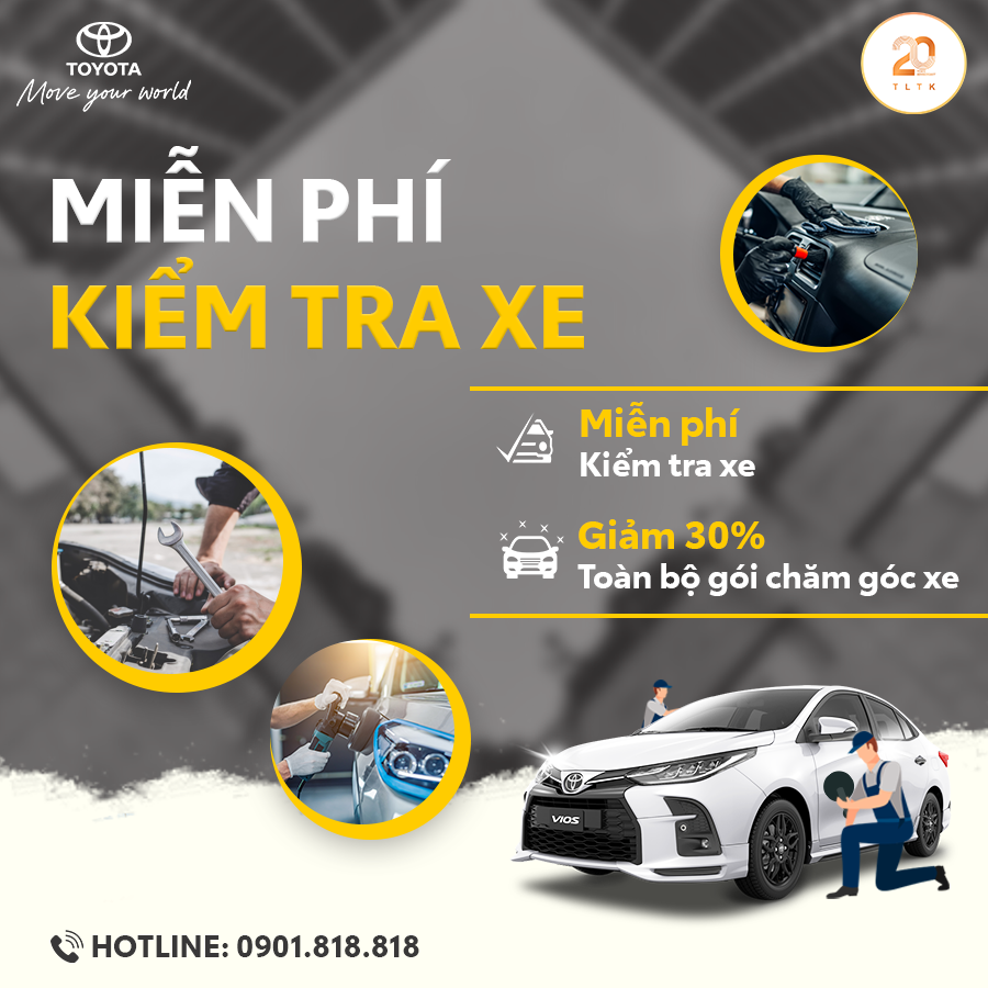 Khuyến Mãi Dịch Vụ Cực Hot Trong Tháng 10 - Chỉ Có Tại Hệ Thống Toyota Lý Thường Kiệt