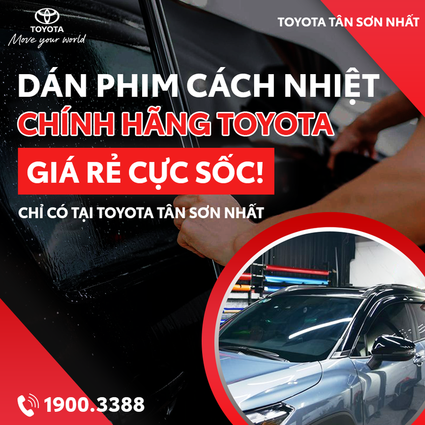Miễn Phí Chăm Sóc Xe Mùa Mưa, Ưu Đãi Khủng Từ Toyota Lý Thường Kiệt