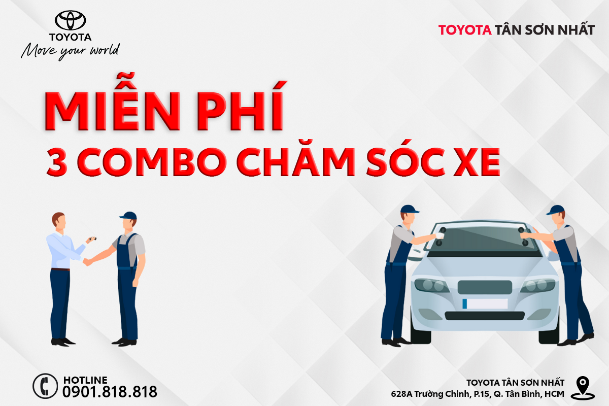 Khuyến Mãi Hot Mùa Hè - Nhiều Chương Trình Miễn Phí Và Giảm Giá Dịch Vụ Tại Toyota Lý Thường Kiệt