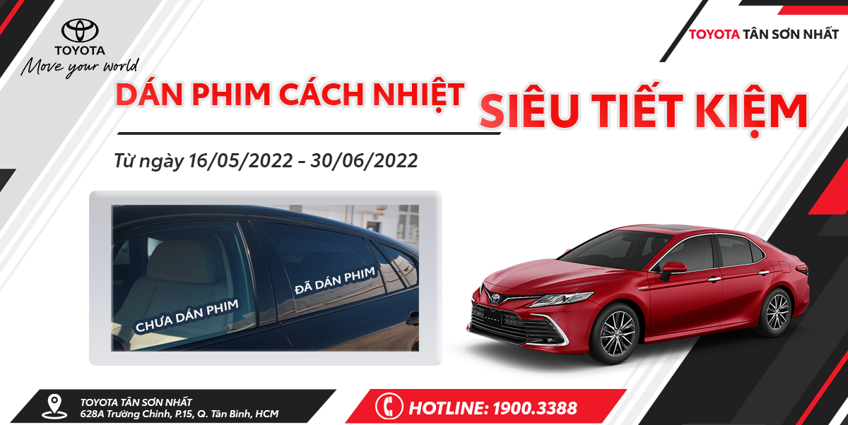 Khuyến Mãi Hot Mùa Hè - Nhiều Chương Trình Miễn Phí Và Giảm Giá Dịch Vụ Tại Toyota Lý Thường Kiệt