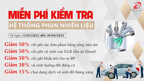 Chương Trình Miễn Phí Chăm Sóc Xe Chơi Lễ - Nhiều Ưu Đãi Hot Nhất Trong Năm