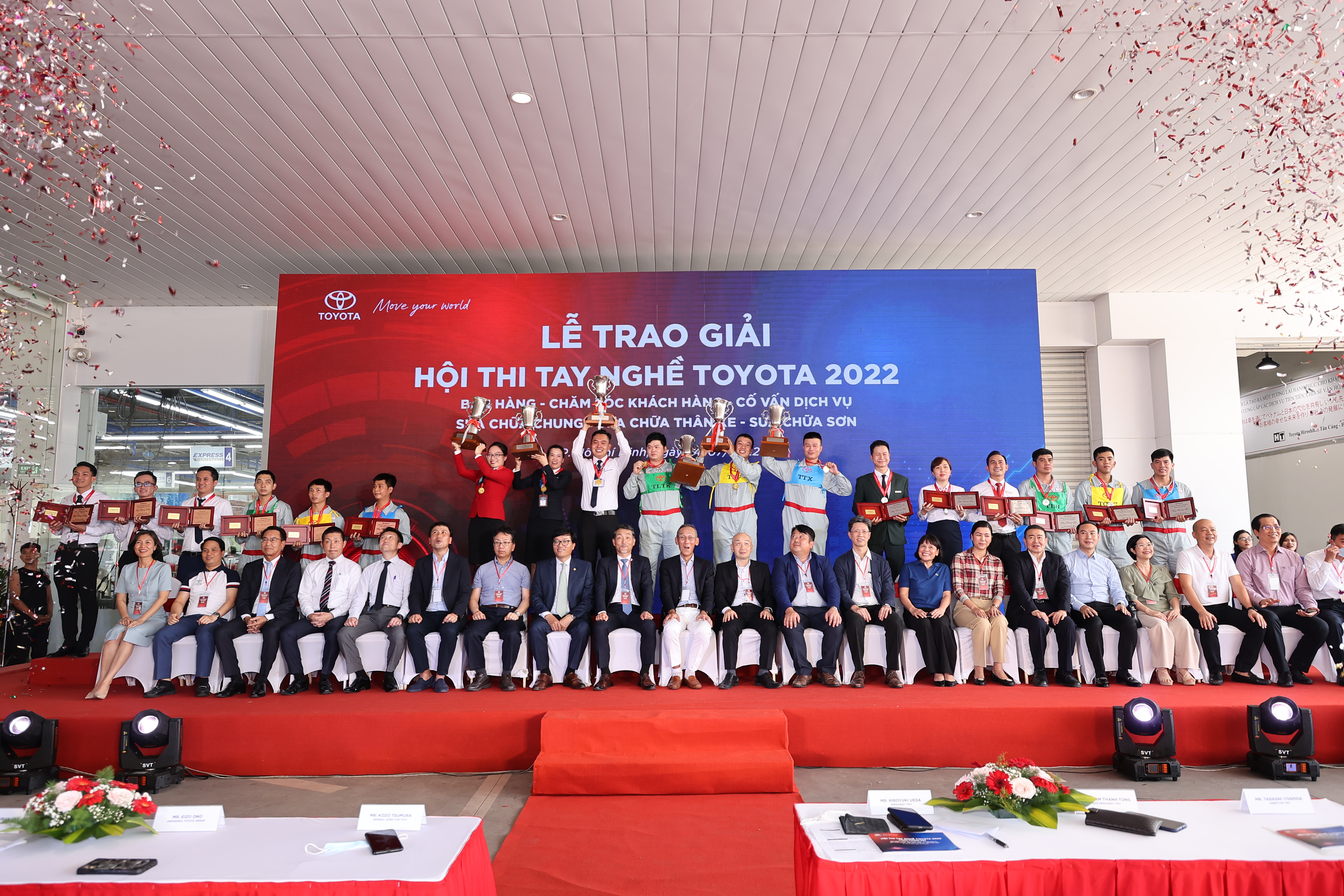 Vinh Danh 2 Thí Sinh Đạt Huy Chương Vàng Hội Thi Tay Nghề Toyota Toàn Quốc 2022