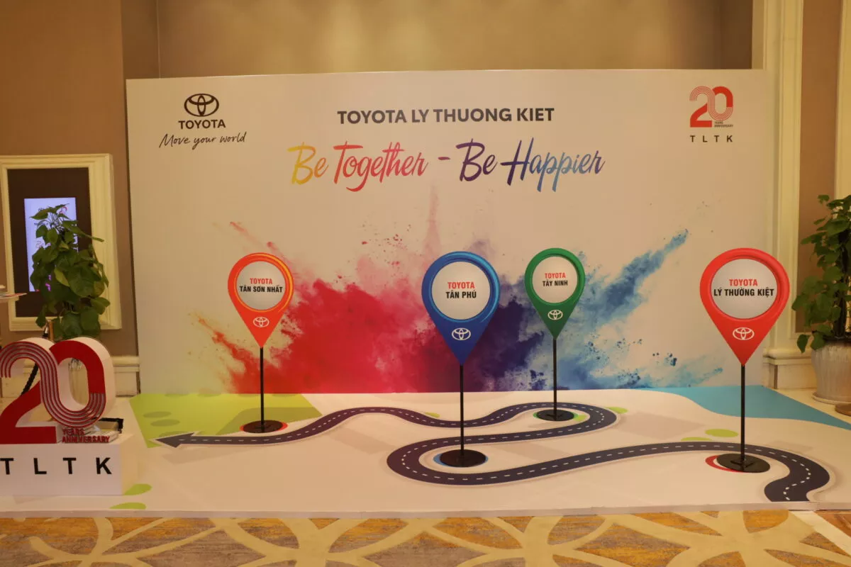 You Are Currently Viewing Chúc Mừng 20 Năm Ngày Thành Lập Toyota Lý Thường Kiệt  27/6/2002 – 27/6/2022