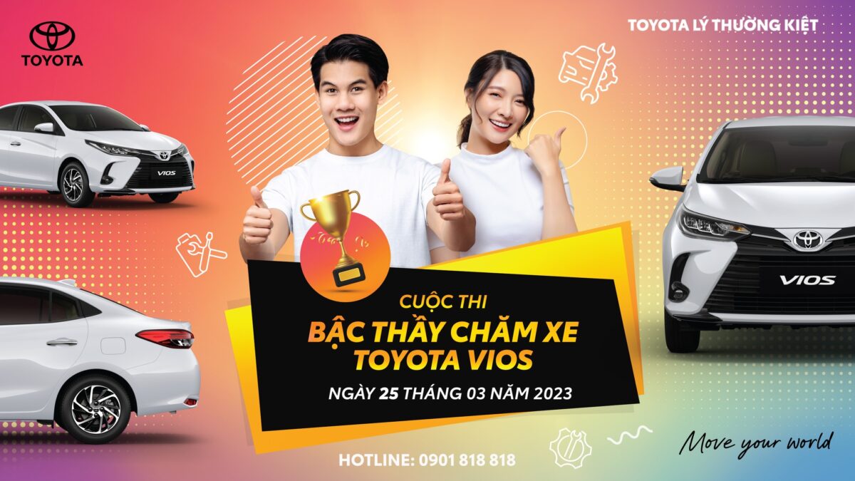 You Are Currently Viewing Cuộc Thi Bậc Thầy Chăm Sóc Xe Vios – Rinh Ngay Cúp Vàng, Hàng Ngàn Quà Tặng