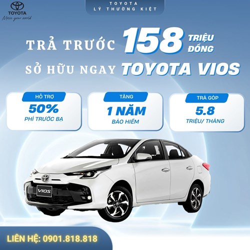 Chuong Trinh Khuyen Mai Toyota Vios Thang 4