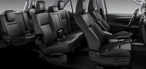 Khong Gian Noi That Xe Toyota Fortuner