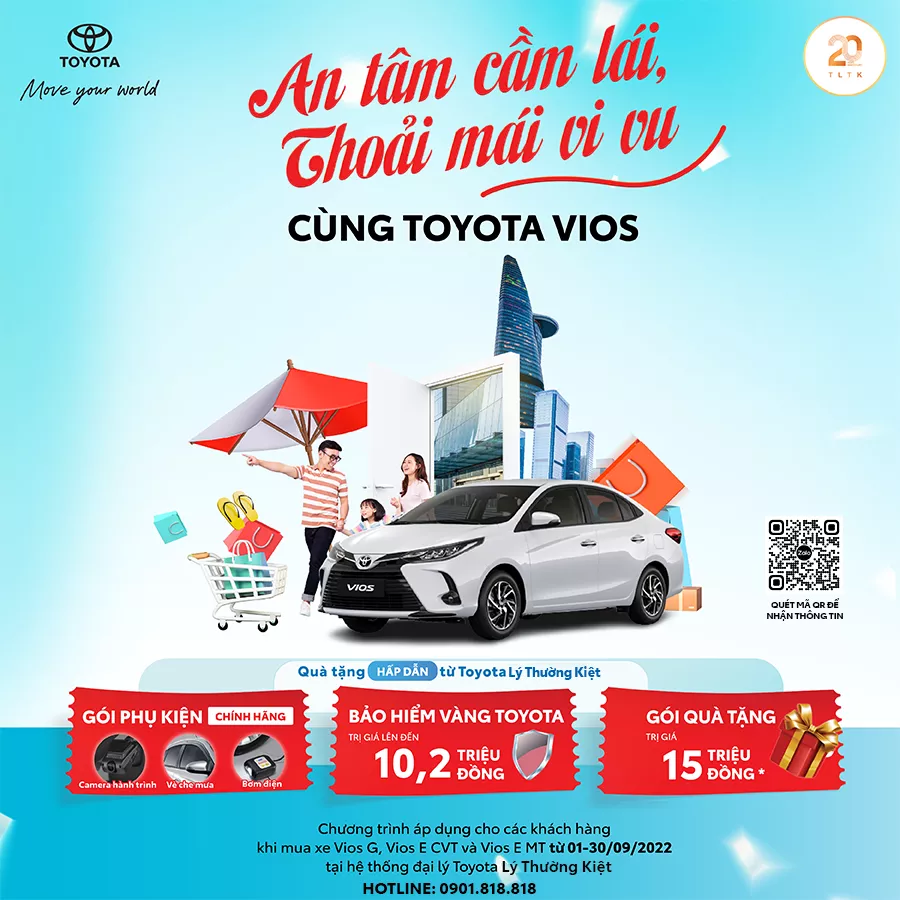 You Are Currently Viewing Mua 1 Tặng 3, Đừng Bỏ Lỡ Cơ Hội Mua Vios Chỉ Với 4,6 Triệu Đồng/Tháng
