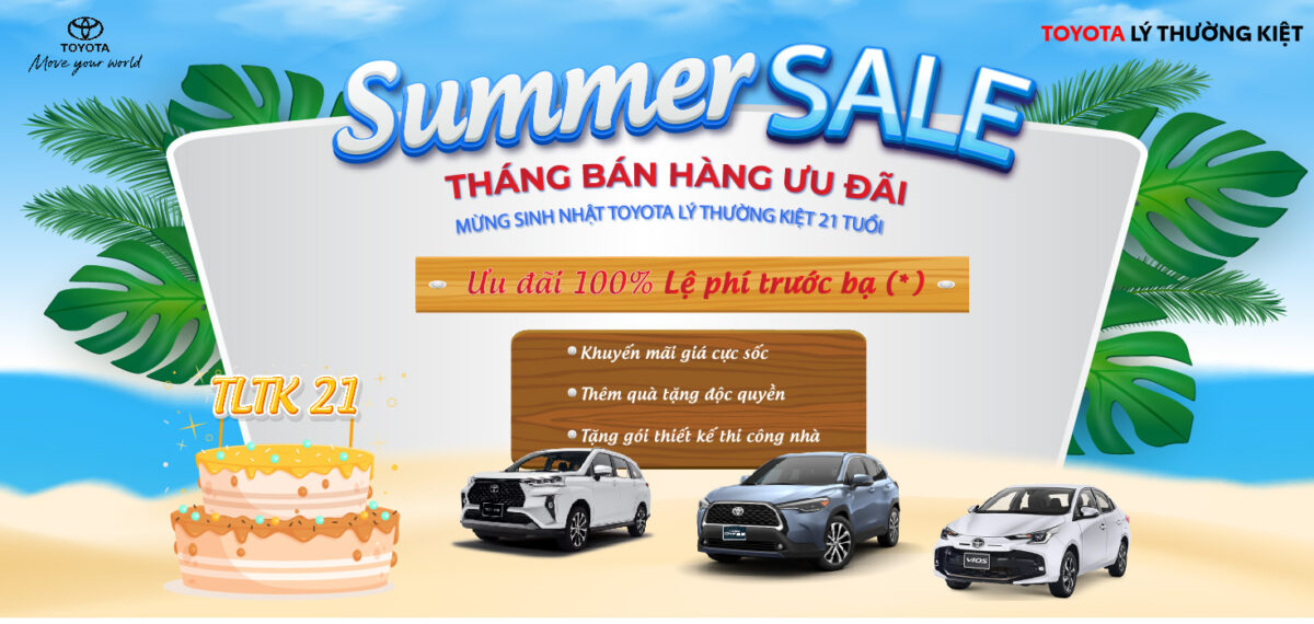 You Are Currently Viewing Summer Sale Tưng Bừng, Vui Đón Mừng Sinh Nhật