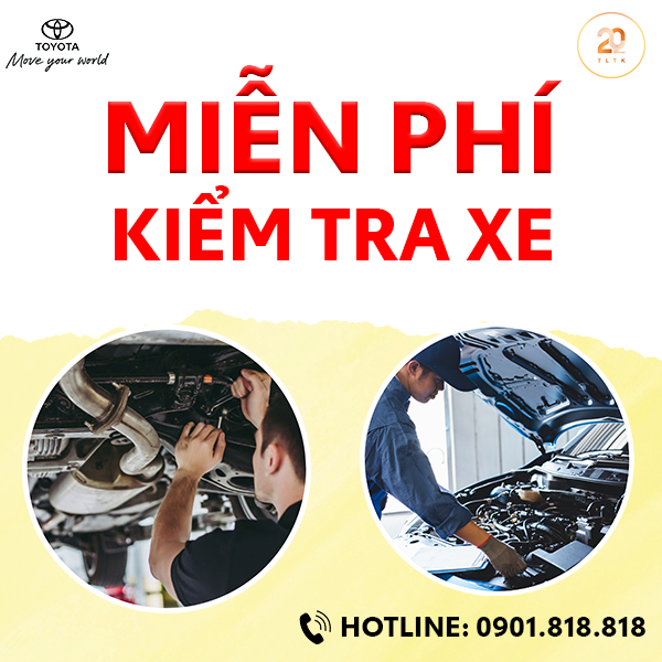 Tưng Bừng Ưu Đãi Kiểm Tra Xe Miễn Phí, Giảm Ngay 30% Chăm Sóc Xe