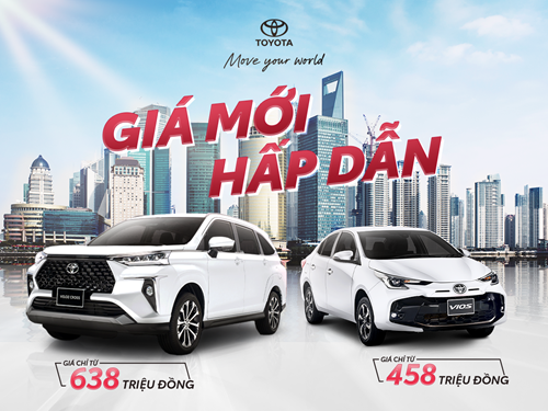 Toyota Việt Nam Thông Báo Mức Giá Mới Cho Một Số Mẫu Xe Và Sự Trở Lại Của Mẫu Xe Hilux