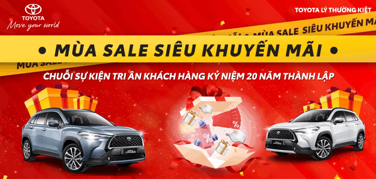 You Are Currently Viewing Ưu Đãi Lớn Khi Mua Toyota Corolla Cross Tháng 12 – Mùa Sale Siêu Khuyến Mãi