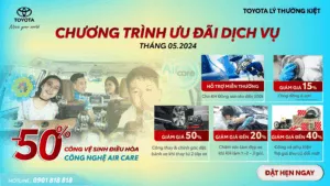 Read More About The Article Ưu Đãi Ngập Tràn – Chăm Xe Dễ Dàng Cùng Toyota Lý Thường Kiệt