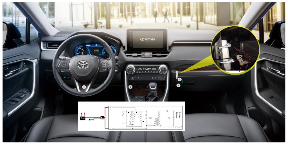 Máy Lọc Không Khí Ion Âm Toyota