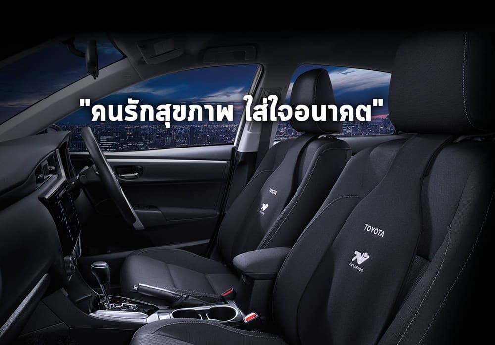 Tựa Lưng Ghế (Màu Đen) Toyota