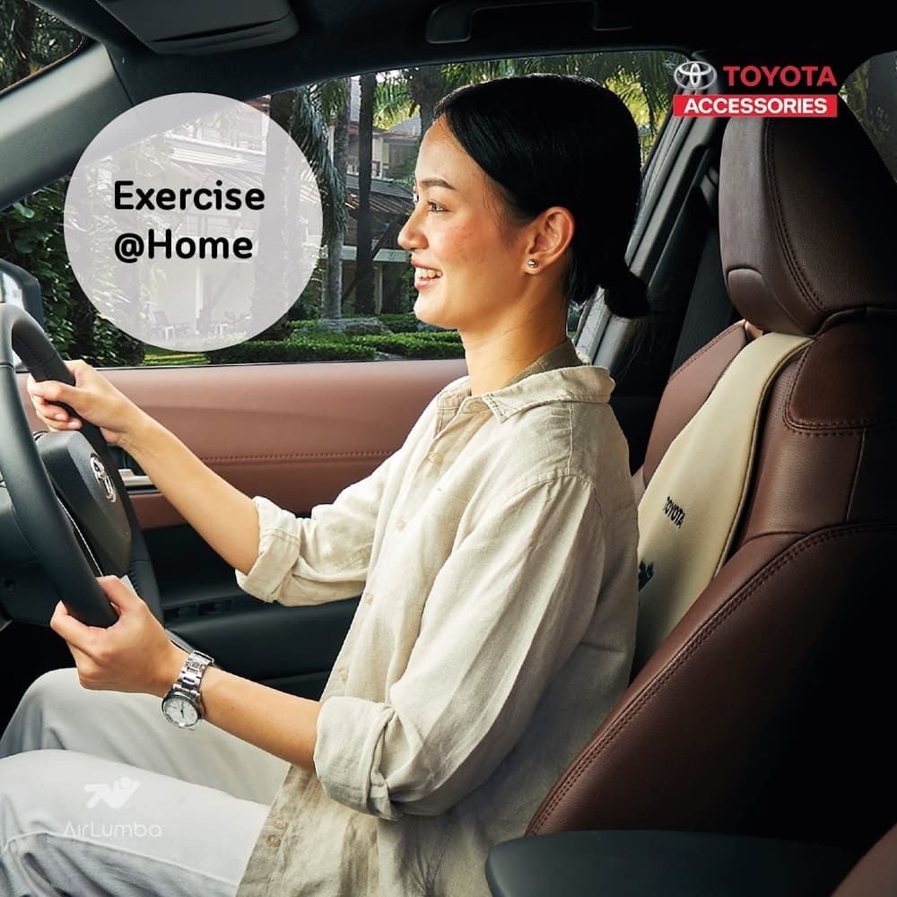 Tựa Lưng Ghế (Màu Đen) Toyota